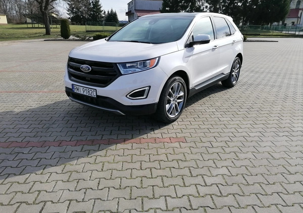 Ford EDGE cena 88000 przebieg: 98000, rok produkcji 2017 z Mielec małe 56